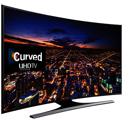 Samsung UE48JU6500 Curved HDR 4K Ultra HD Smart TV, 48  with Freeview HD, Built-In Wi-Fi and Intelligent Navigation